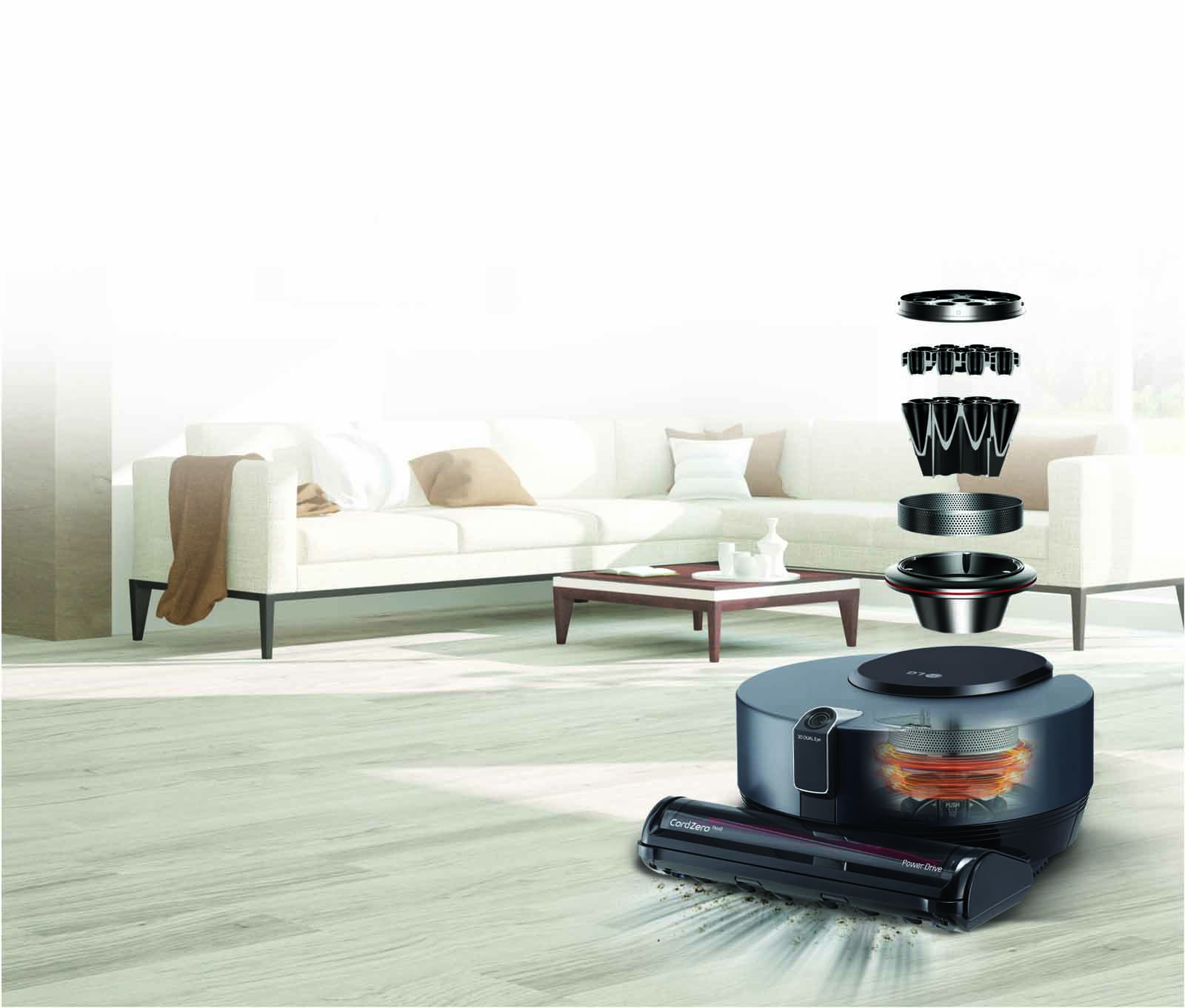 LG CordZero R9 ThinQ The Robotic Vacuum That Speaks For Itself