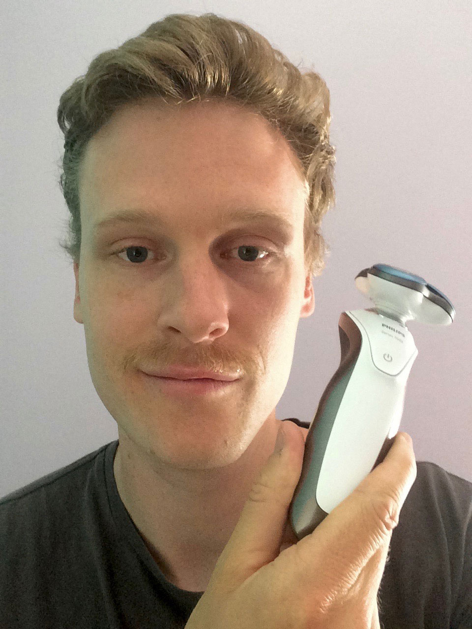 moustache shaver