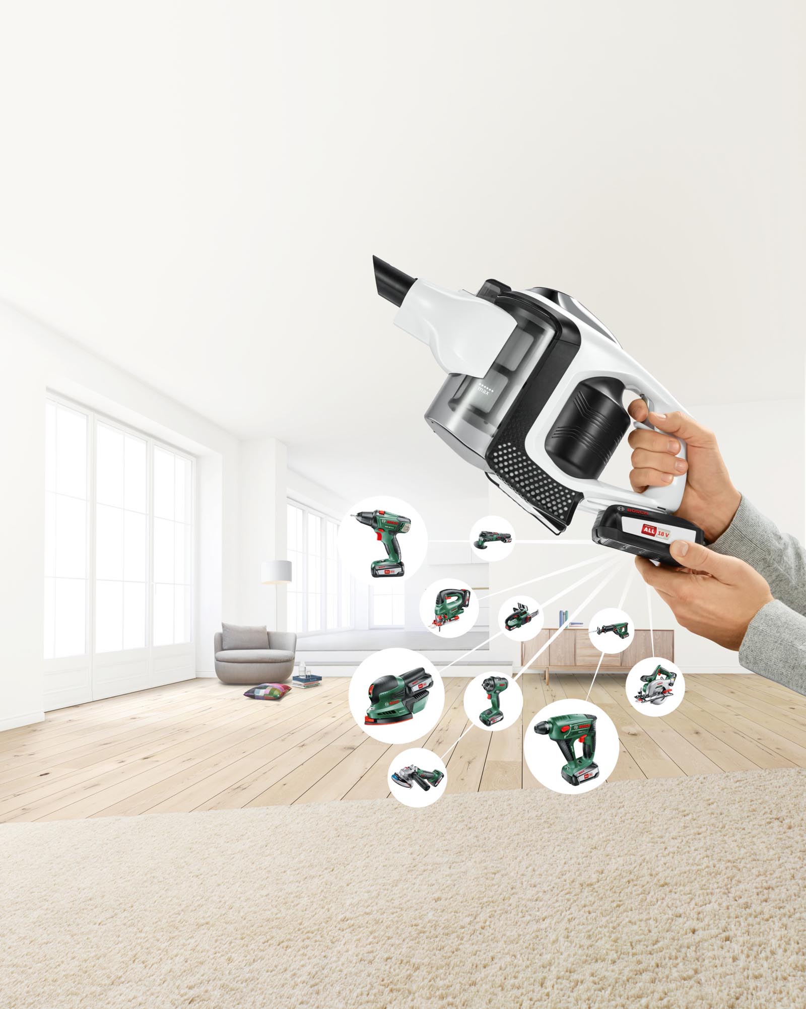 Clean Without Limits with the Bosch Unlimited Cordless Handheld Vacuum