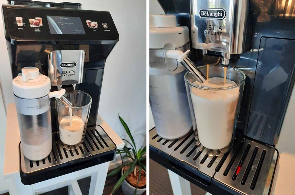Nothing Bitter About the DeLonghi Eletta Explore Coffee Machine