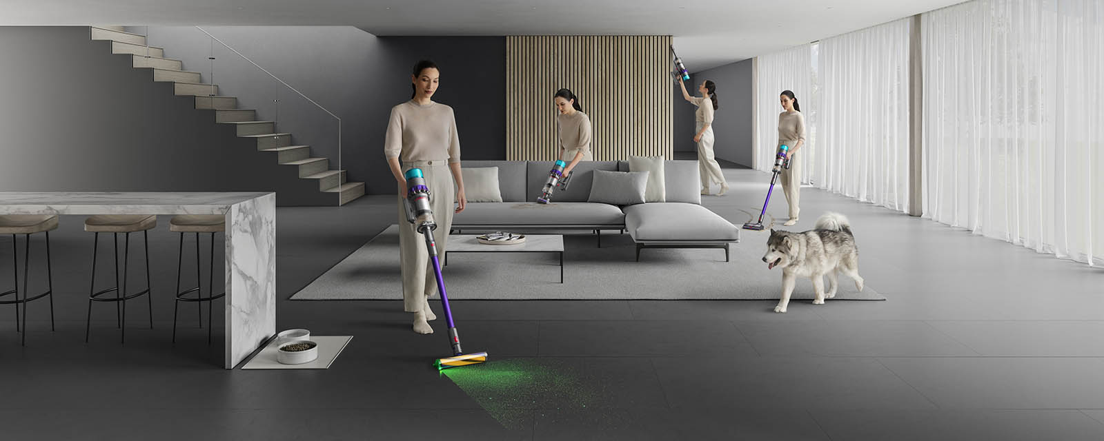 Swept Away By The Powerful Dyson Gen5detect™ Vacuum Harvey Norman