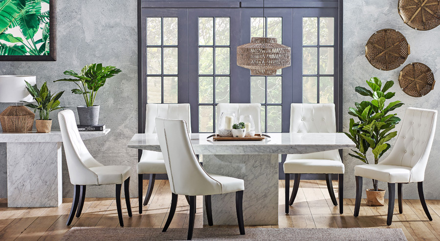 5 Trending Concrete And Stone Dining, Round Dining Table Australia Harvey Norman