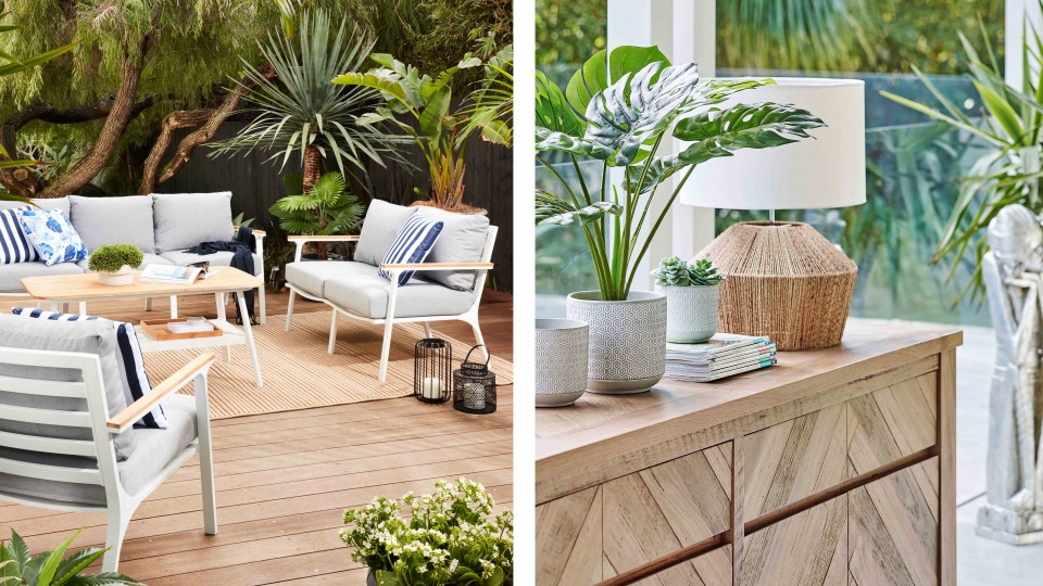 Tropical Indoor and Outdoor Summer Furniture