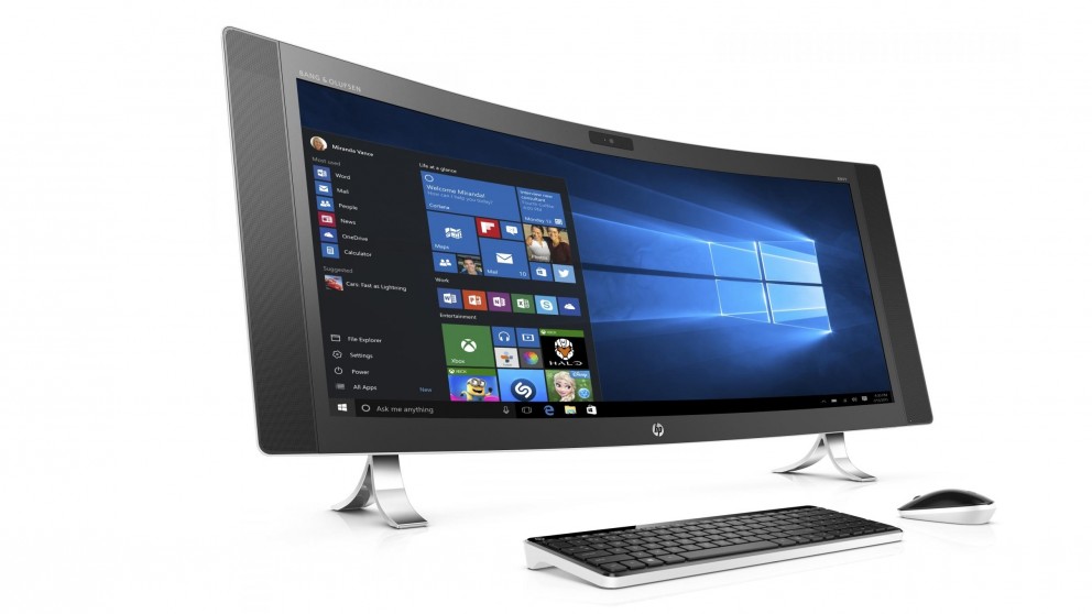 Lose yourself in your favourite media with the world's widest curved all-in-one PC - check out the HP Envy at Harvey Norman.
