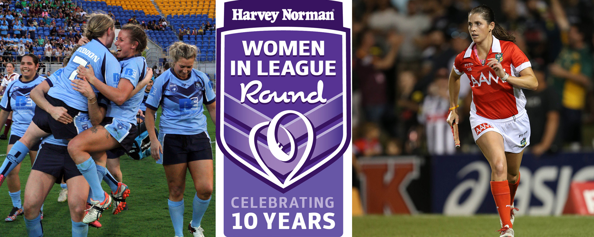 Celebrating 10 Years of Women in League Harvey Norman Australia Celebrating 10 Years of Women in League Harvey Norman Australia