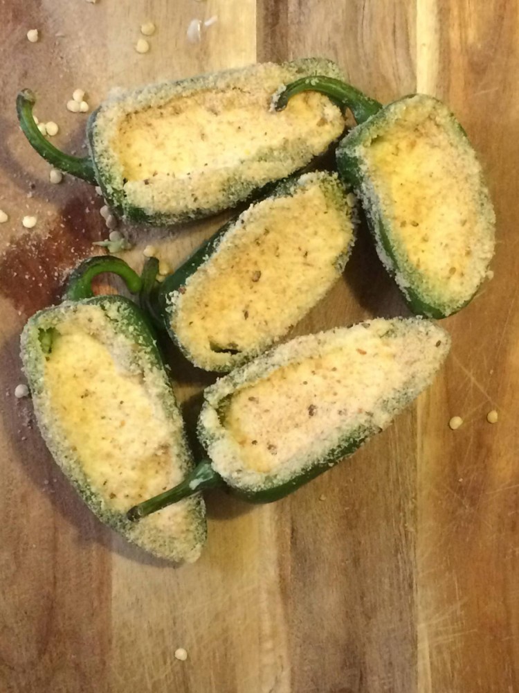 Jalapeno prep for air frying