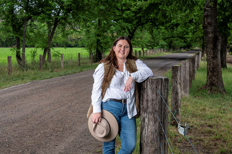 2023 Belief award winner, Josie Clarke.
