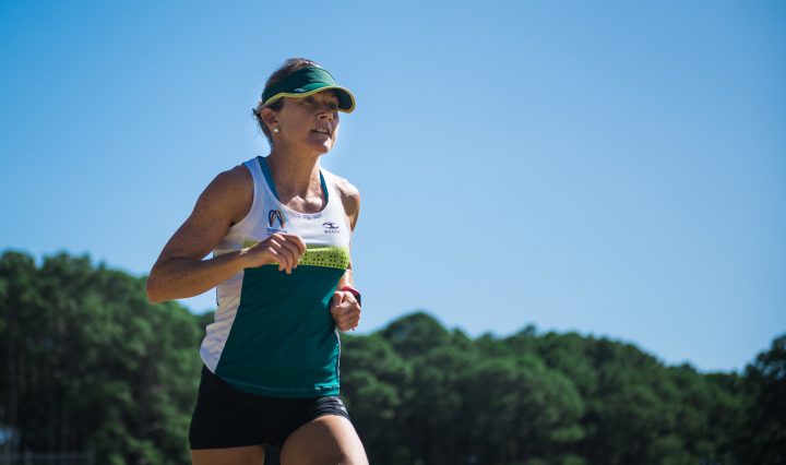 Katie Kelly is a gold medal winning paratriathlete. She's also an Aussie legend.