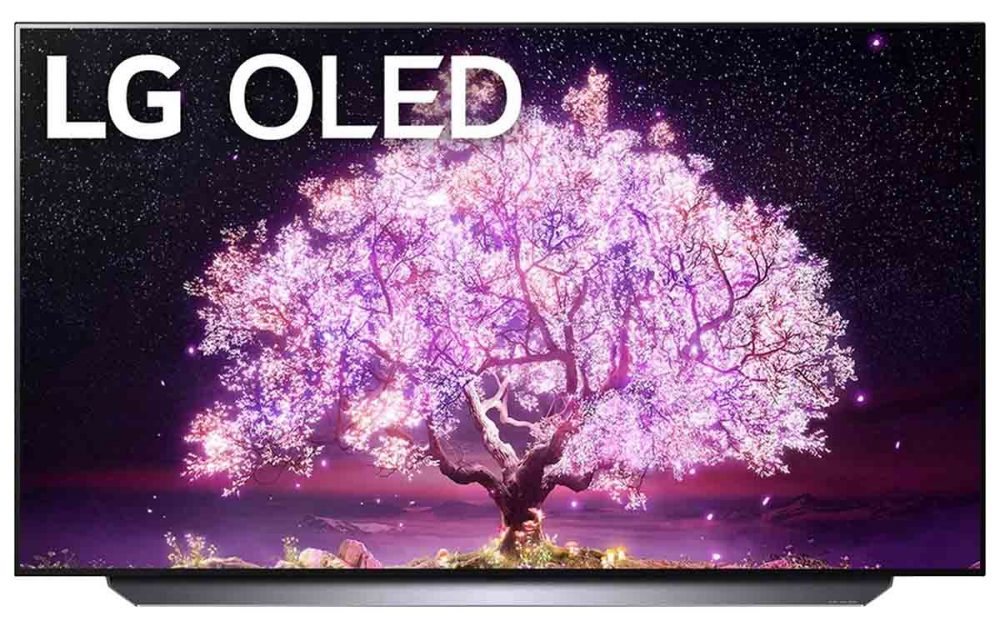 An LG OLED TV.