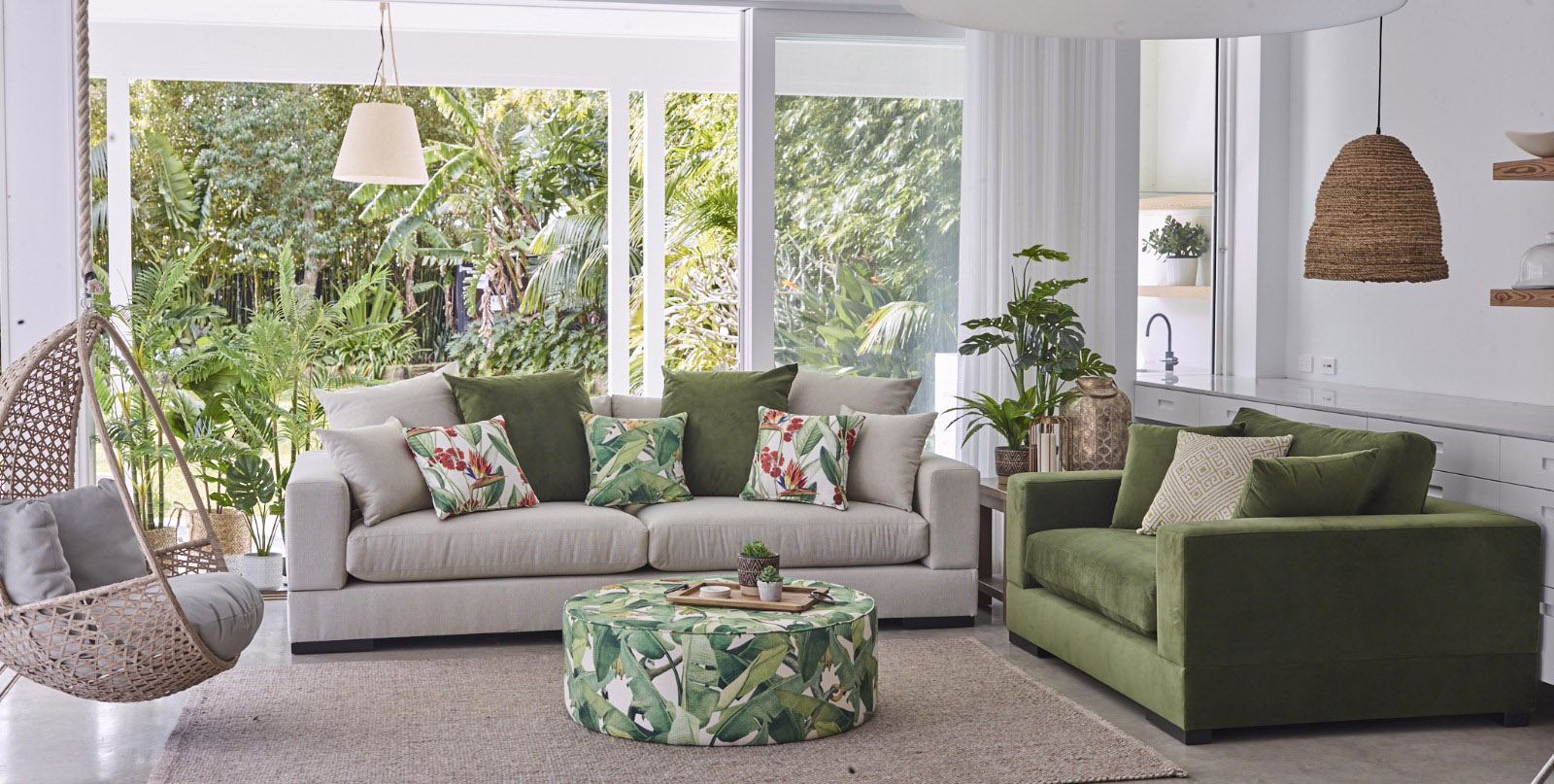 TropicalInspired Looks To Refresh Your Entertaining Spaces For Summer