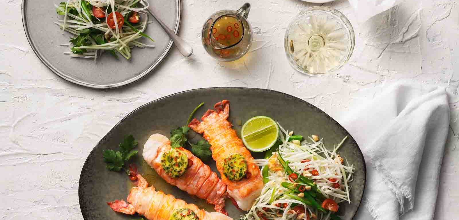 Lobster with Chilli & Coriander Butter Harvey Norman