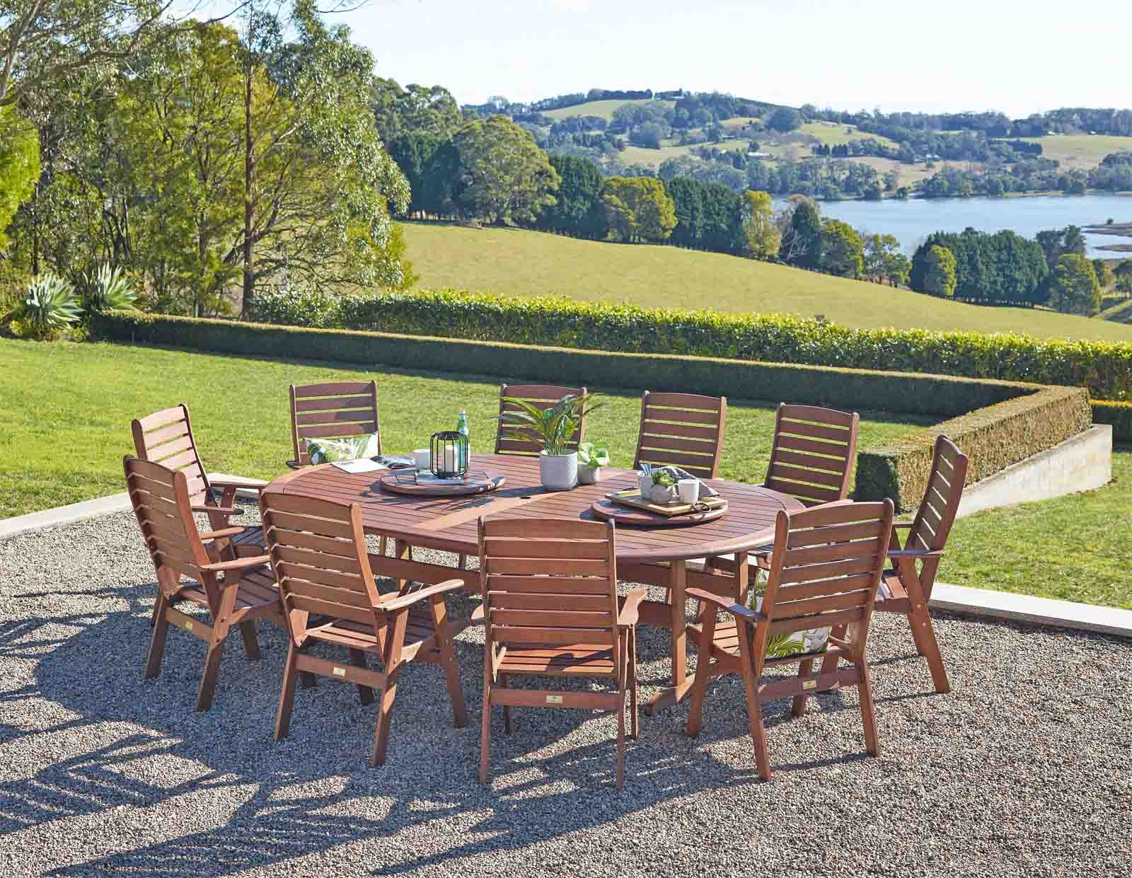 4 Outdoor Furniture Trends Aluminium, Cement, Wicker & Timber Harvey