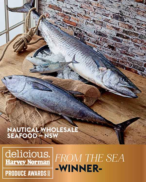 Produce from Nautical Wholesale Seafood — победители трофея Produce Awards 2022 From the Sea.