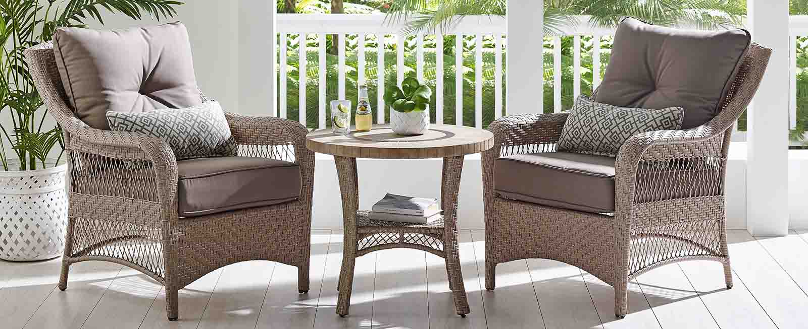 Wicker Outdoor Dining Settings Australia