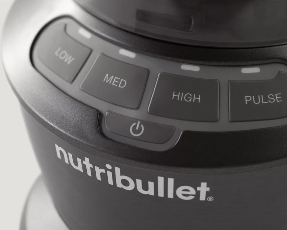 Nutribullet 1200 Watt Blender Combo with Single Serve Cups - Dark Grey