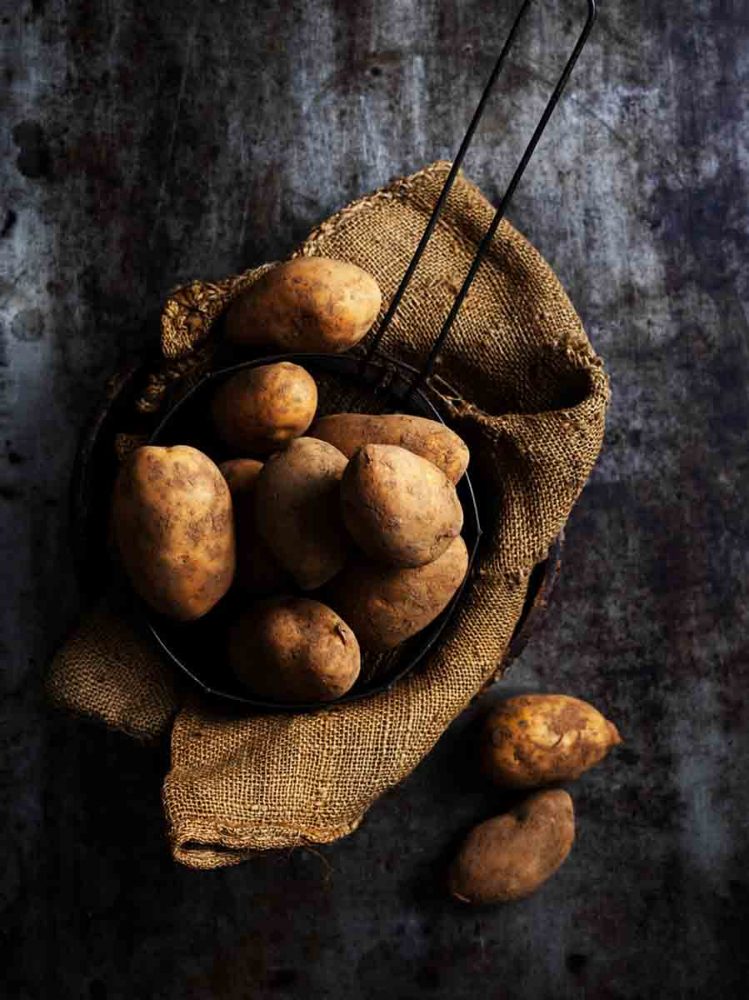 Andean Sunrise Potatoes produced by Garry Kadwell.