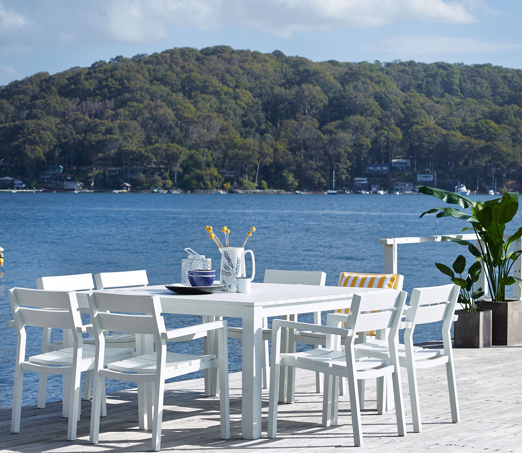 Outdoor Living Inspiration Create The Ultimate Summer Escape Quay 9 Piece Square Dining Setting
