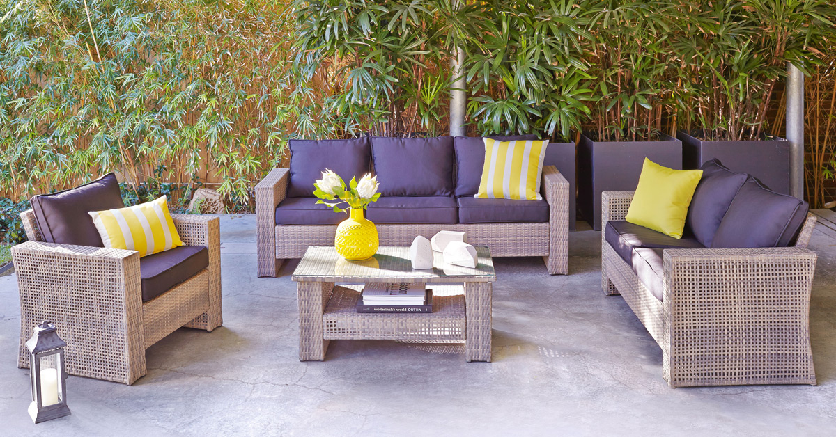 Hello Sunshine: This Season’s Hottest Outdoor Furniture Looks | Harvey