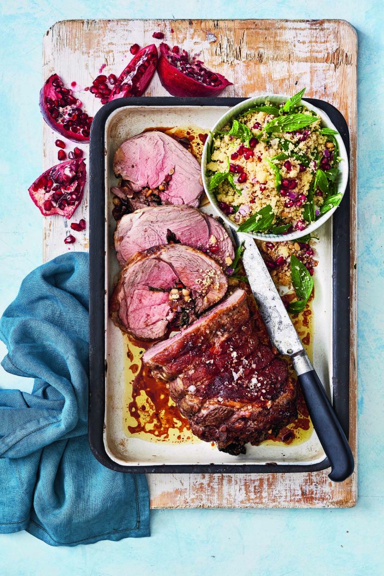 Roast Lamb with Pomegranate Couscous Salad | Harvey Norman