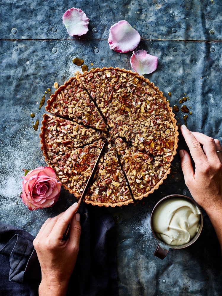 Salted-Pecan-and-Bourbon-Tart