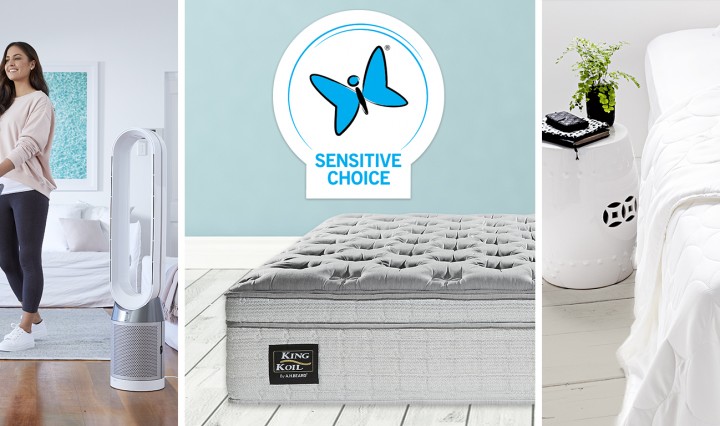 Sensitive Choice approved products are available at Harvey Norman