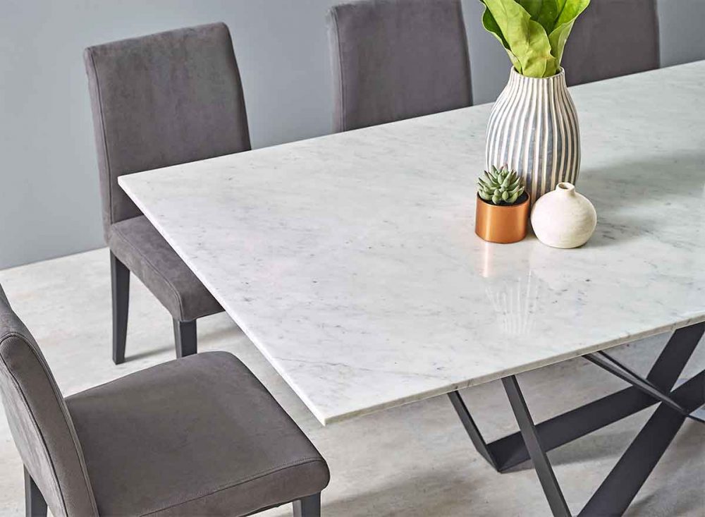 Harvey norman marble table online and chairs