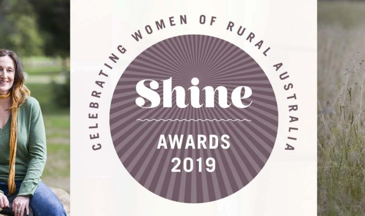 Lisa D'Onofrio, 2018 Shine Award Winner & Shine Awards 2019 Logo