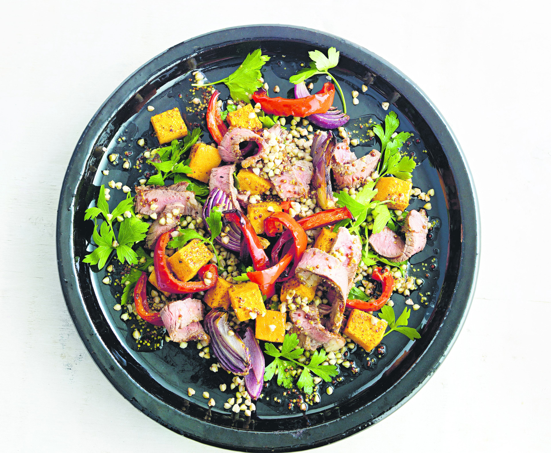 Sous Vide Sweet Spiced Beef with Buckwheat Harvey Norman