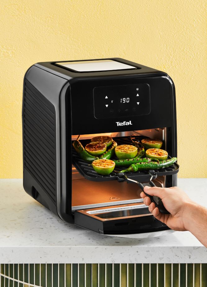 Limes cooking in the Tefal Easy Fry Oven & Grill