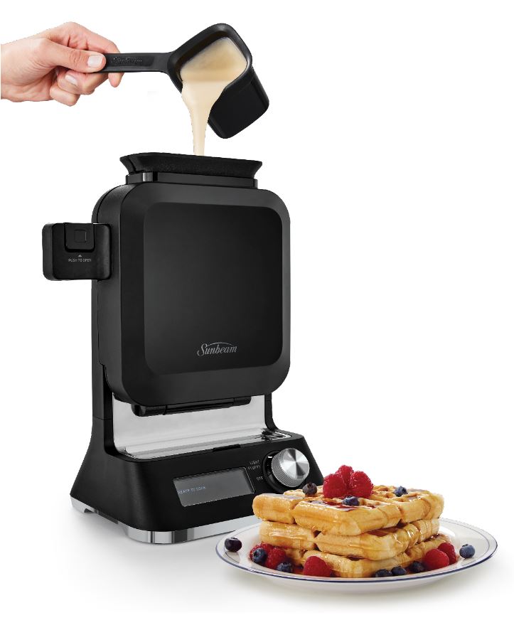 Waffle Recipes with Sunbeam Shade Select Vertical Waffle Maker Harvey