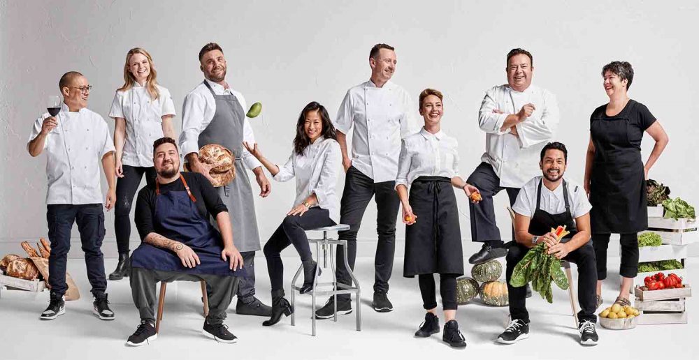 Gourmet Institute 2020's line-up of chefs.