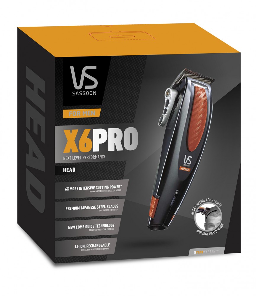 vs sassoon x6 pro hair clipper