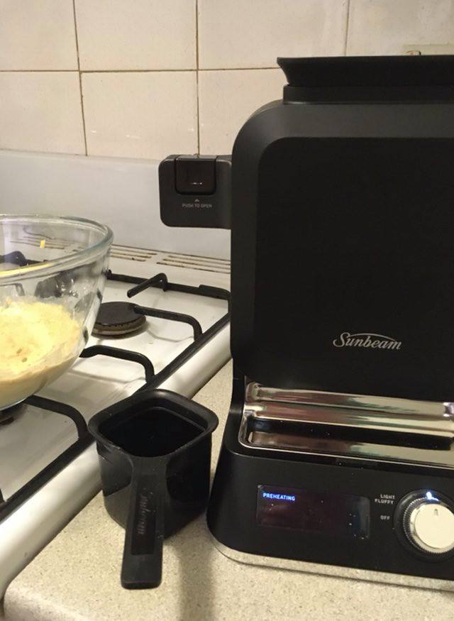 Waffle Recipes with Sunbeam Shade Select Vertical Waffle Maker Harvey