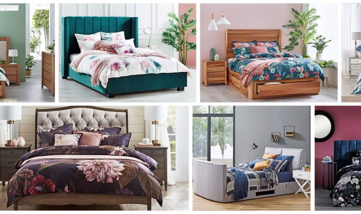 A selection of Harvey Norman's on-trend winter bedding options.