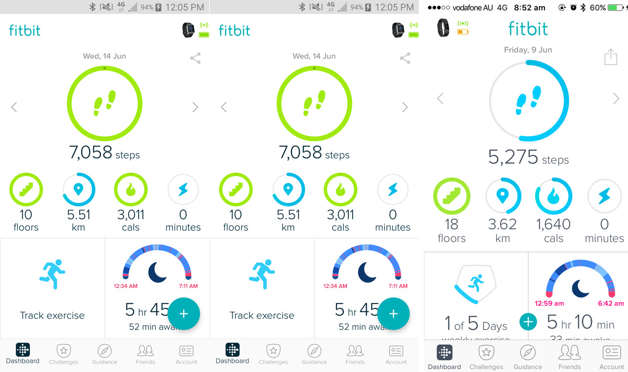 fitbit counting too many steps