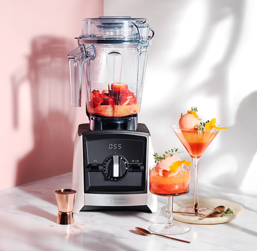 Blender made sorbet
