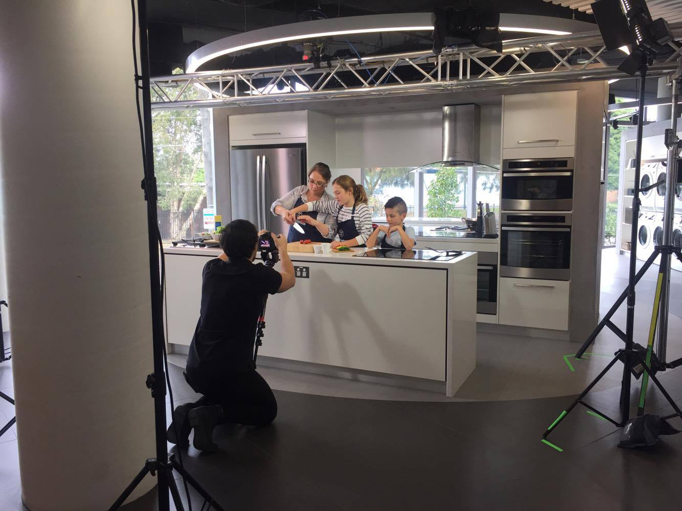 Behind the Scenes: Westinghouse Kids in the Kitchen Recipe Shoot ...