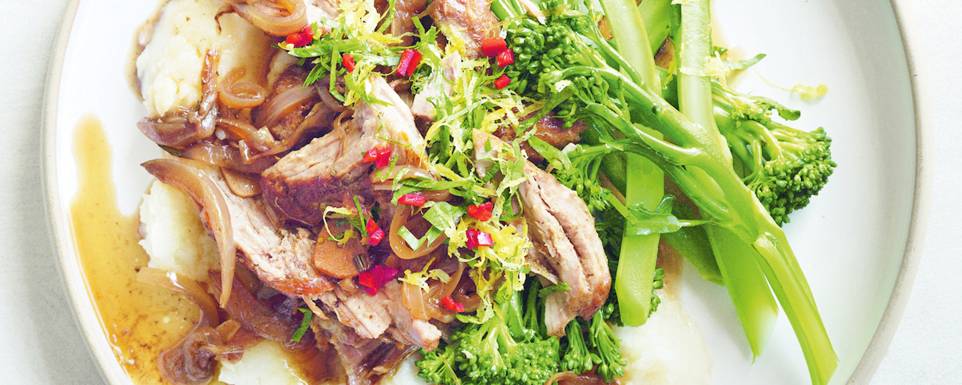 Roast Lamb Shoulder with Sweet Onion Gravy Harvey Norman