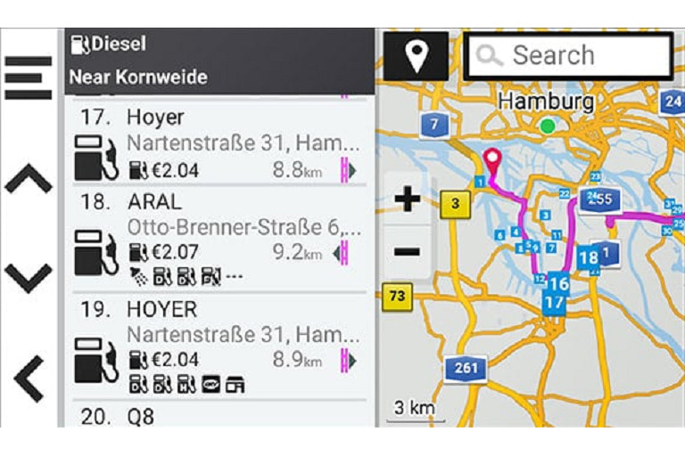 Garmin DEZL LGV810 8inch GPS Truck Navigator Harvey Norman