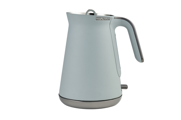 Morphy Richards Aspect Black Chrome 1.5L Kettle White Harvey Norman
