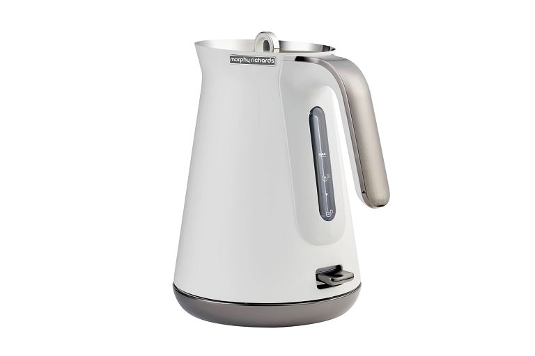 Morphy Richards Aspect Black Chrome 1.5L Kettle Harvey Norman