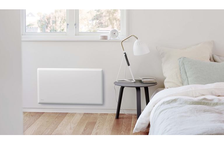 Nobo 1kW Electric Panel Heater with Timer and Castors Harvey Norman