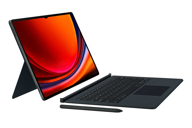 Samsung Galaxy Tab S9 Ultra Book Cover Keyboard Black Harvey Norman