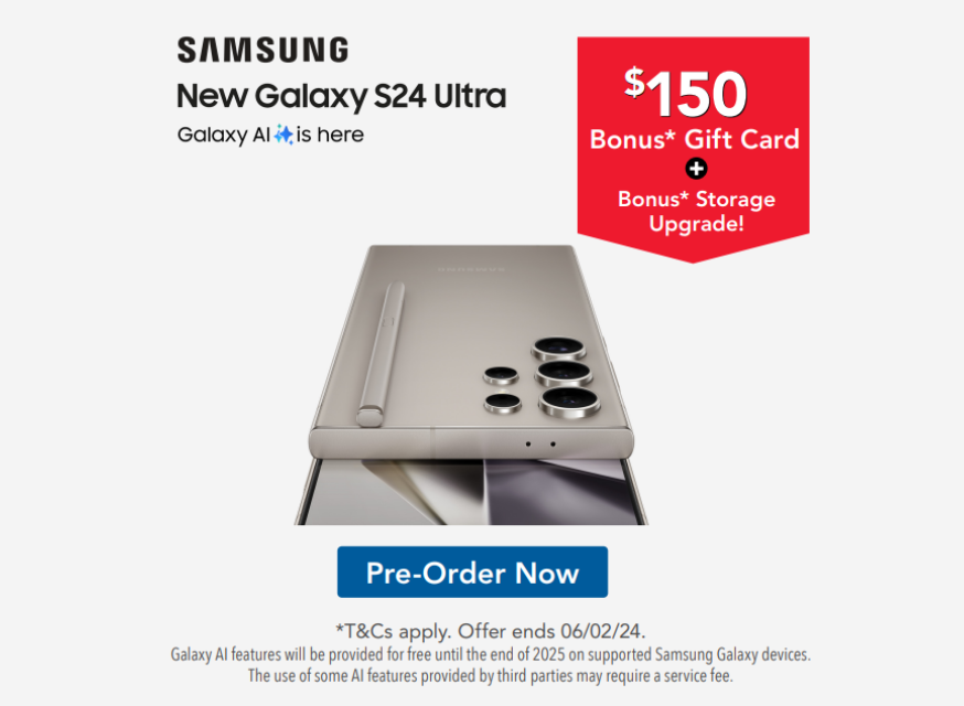 Samsung Galaxy S24 Ultra Harvey Norman