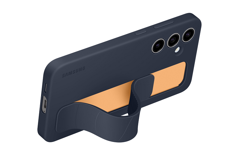 Samsung Galaxy S24 FE Standing Grip Case Blue Black Harvey Norman