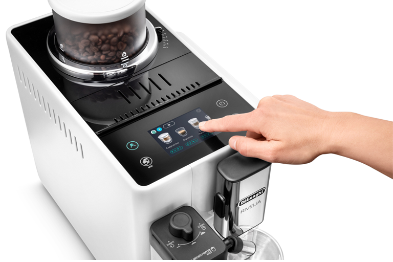 DeLonghi Rivelia Automatic Coffee Machine Harvey Norman