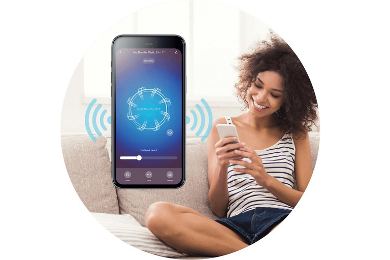 Breville the Smart Air Plus Connect Air Purifier Harvey Norman