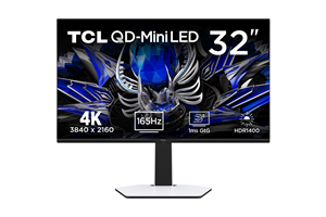 TCL 32-inch R84 4K QD-Mini LED Gaming Monitor | Domayne