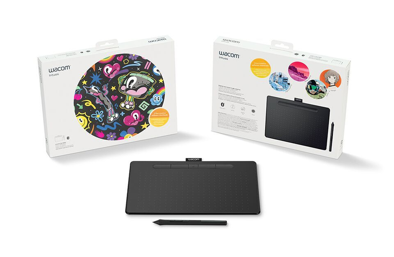 Intuos Comfort Plus Medium Creative Pen Tablet with Bluetooth