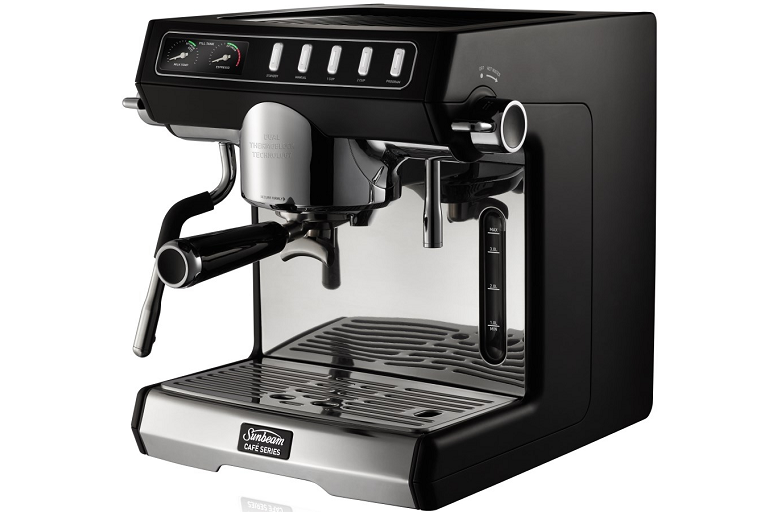 Sunbeam Cafe Series Duo Espresso Coffee Machine Black Harvey Norman